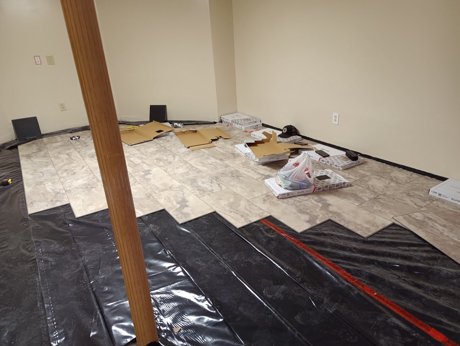 Interior remodel with fresh finishes